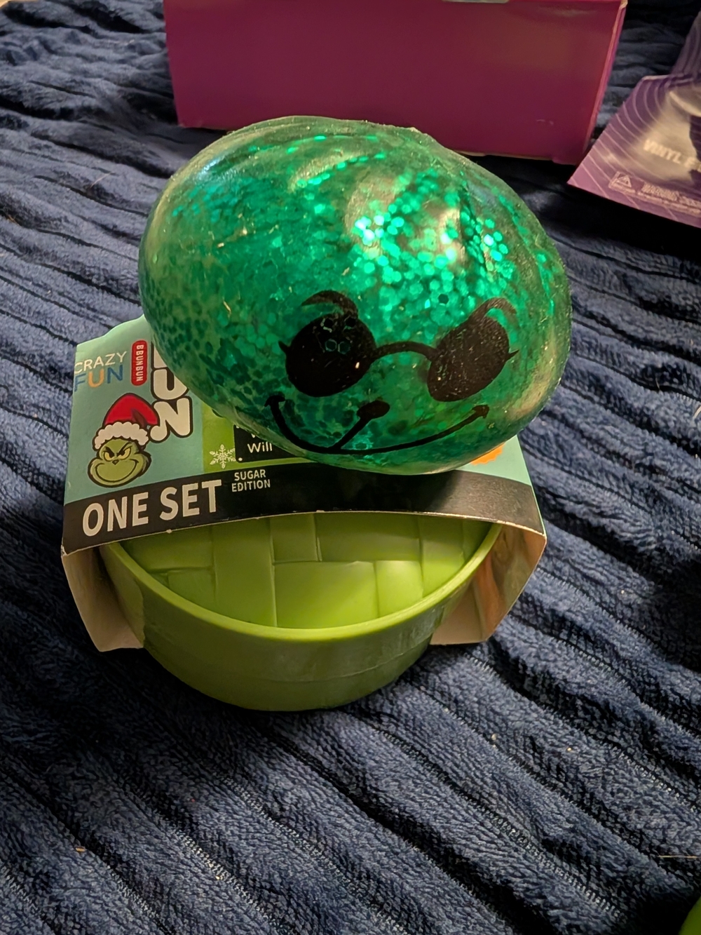 New mini Grinch squishy dumpling
